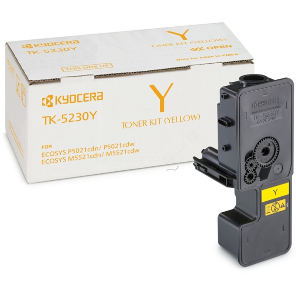 Kyocera Toner TK-5230Y | TK5230Y | 1T02R9ANL0 yellow