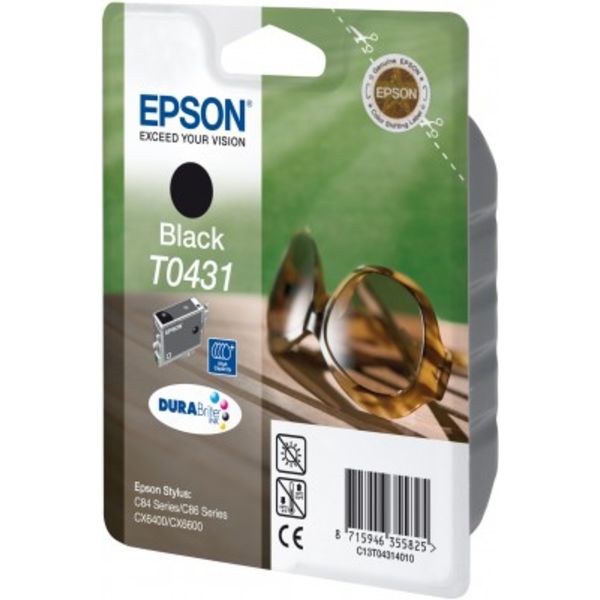 Epson Tinte C13T04314010 | BT0431 | T0431 | T04314010 schwarz