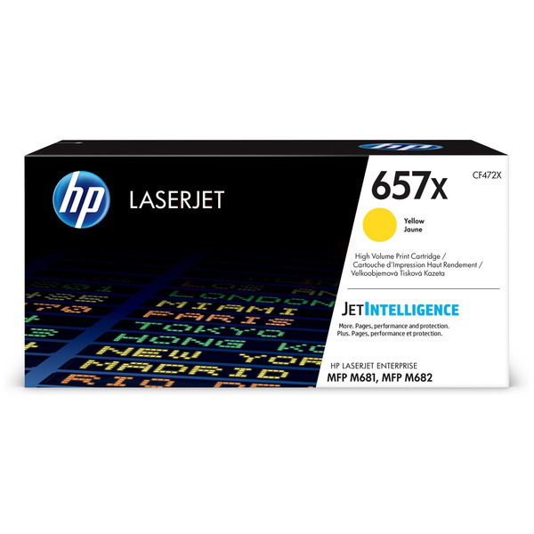 HP Toner CF472X | 657XYELLOW | 657XY | 657X yellow