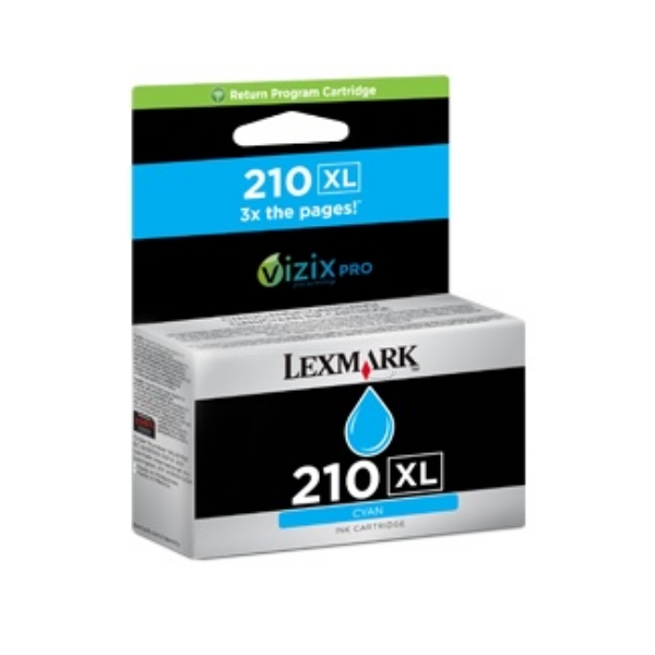 Lexmark Tinte 14L0175E | 210XL cyan