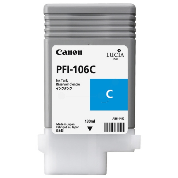 Canon Tinte 6622B001 | PFI-106C | PFI106C cyan