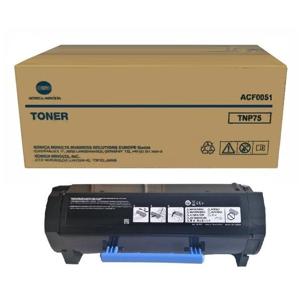 Konica Toner ACF0051 | TNP-75 | TNP75 schwarz