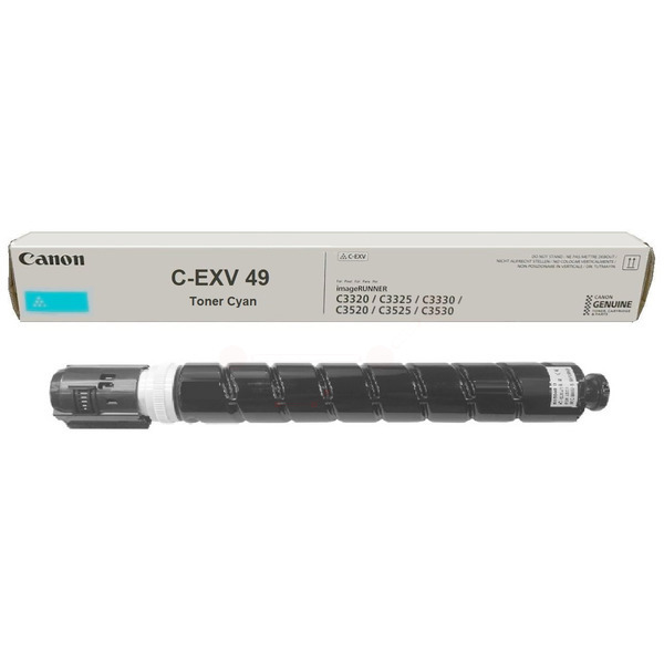 Canon Toner C-EXV 49 | CEXV 49 | CEXV49 | 8525B002 | C-EXV49 cyan