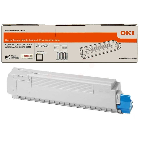 OKI Toner 44059108 schwarz