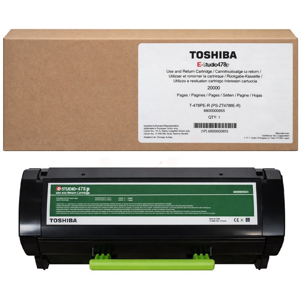 Toshiba Toner T-478PR | T-478P-R | T478PR schwarz