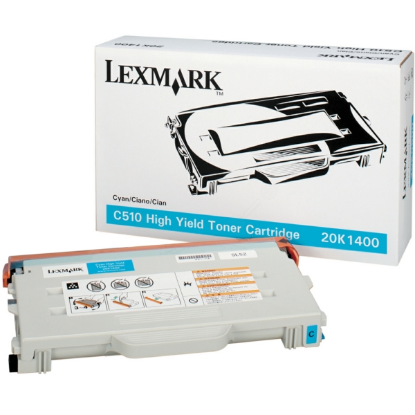 Lexmark Toner 20K1400 cyan