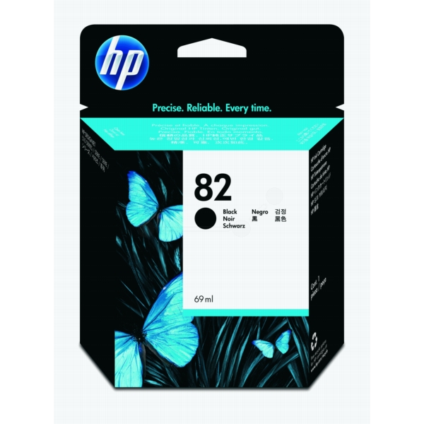 HP Tinte CH565A | 82 | 82BLACK | 82BK schwarz