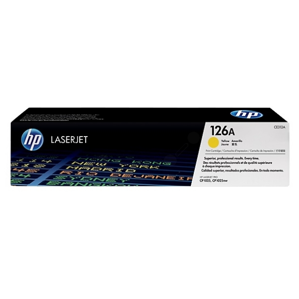 HP Toner CE312A | 126A | 126AYELLOW yellow