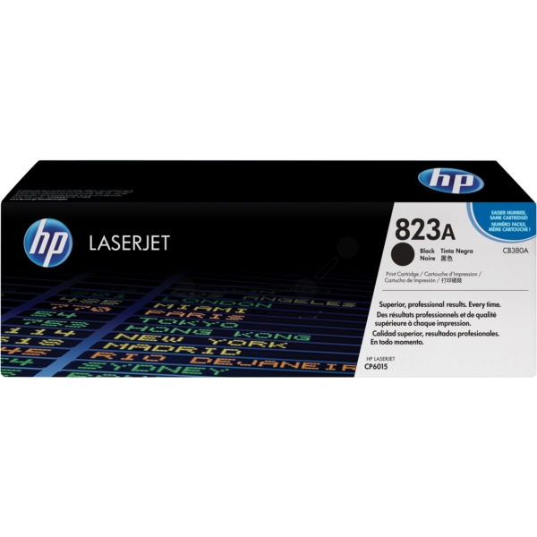 HP Toner CB380A | 823ABLACK | 823A schwarz