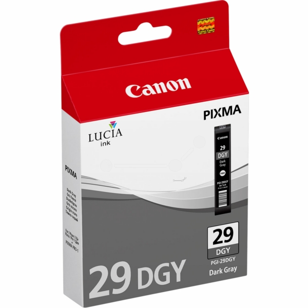 Canon Tinte PGI-29 | PGI29 | 4870B001 | PGI-29DGY | PGI29DGY grau