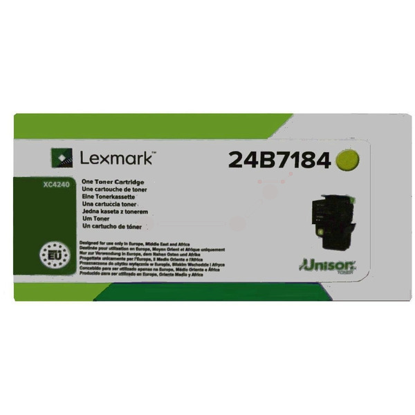 Lexmark Toner 24B7184 yellow