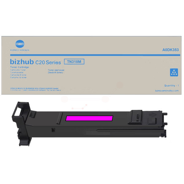 Konica Toner TN-318 | TN318 | A0DK353 magenta