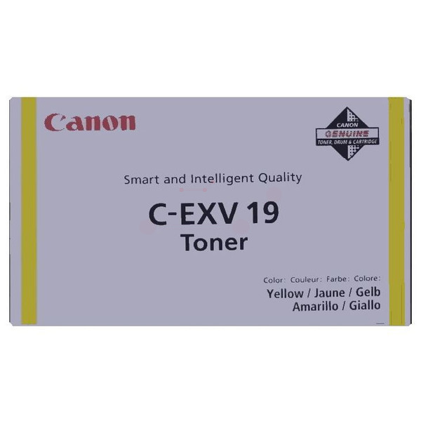 Canon Toner C-EXV 19 | CEXV 19 | CEXV19 | 0400B002 | C-EXV19 yellow