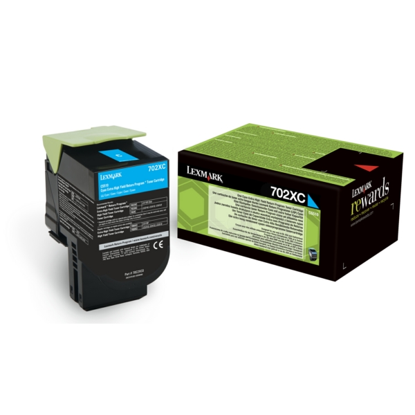Lexmark Toner 70C2XC0 | 702XC cyan