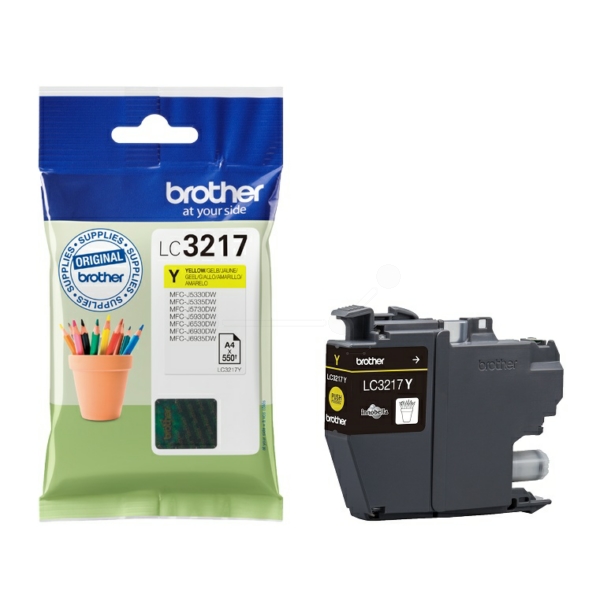 Brother Tinte LC-3217 | LC3217 | LC3217Y yellow
