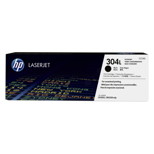 HP Toner CC530L | 304L | 304LBLACK schwarz