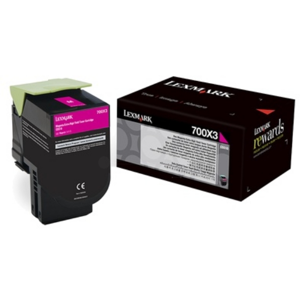 Lexmark Toner 70C0X30 | 700X3 magenta