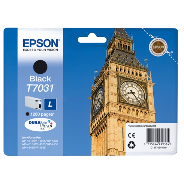 Epson Tinte C13T70314010 | T7031 | T70314010 schwarz