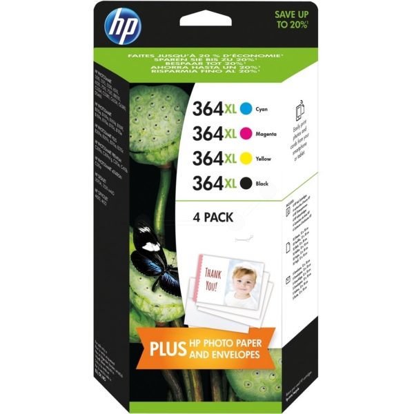 HP Tinte J3M83AE | 364XL schwarz