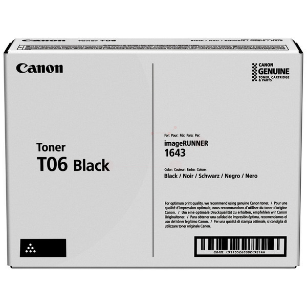 Canon Toner 3526C002 | T06 | CRGT06 | EPT06 schwarz