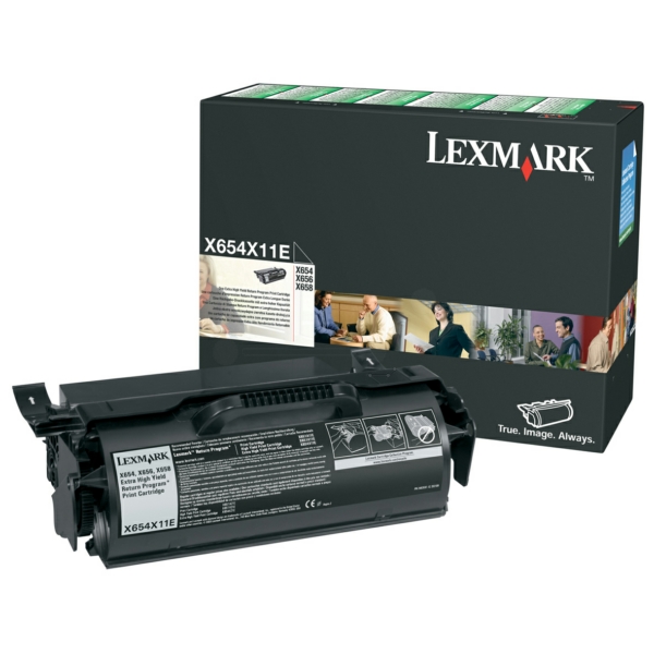 Lexmark Toner X654X11E schwarz