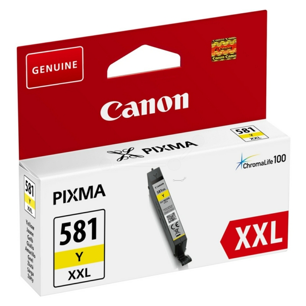 Canon Tinte CLI-581 | CLI581 | 1997C001 | CLI-581YXXL | CLI581YXXL yellow