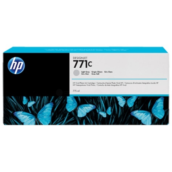 HP Tinte B6Y14A light | 771C grau