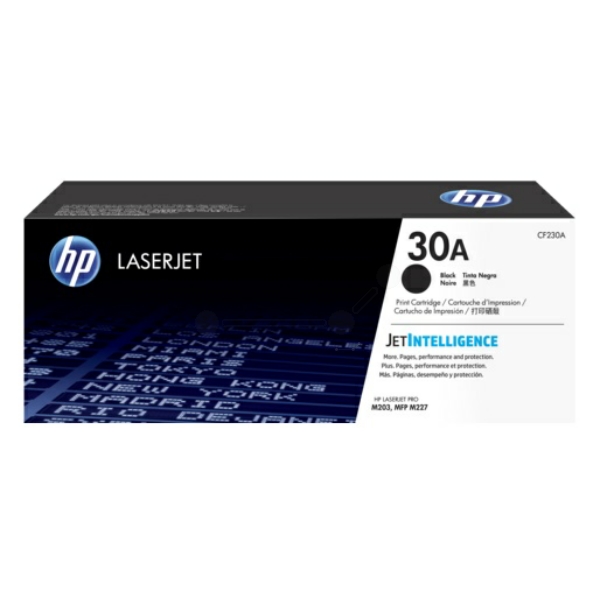 HP Toner CF230A | 30ABLACK | 30A schwarz