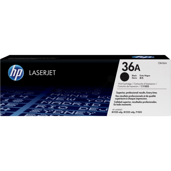HP Toner CB436A | 36A | 36ABLACK schwarz