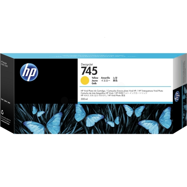 HP Tinte F9K02A | 745 | 745YELLOW yellow