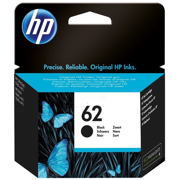 HP Tinte C2P04AE | 62 | 62BLACK | 62BK schwarz