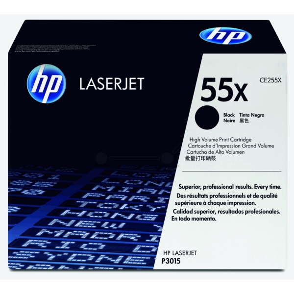 HP Toner CE255X | 55X | 55XBLACK schwarz