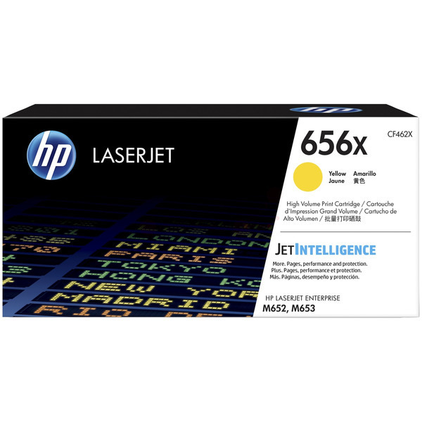 HP Toner CF462X | 656XY | 656XYELLOW | 656X yellow
