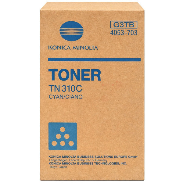 Konica Toner TN-310 | TN310 | 4053703 | 4053-703 cyan