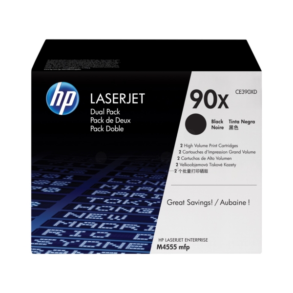 HP Toner CE390XD | 90X | 90XBLACK schwarz