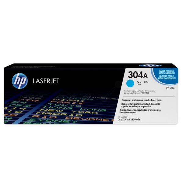 HP Toner CC531A | 304A | 304ACYAN cyan