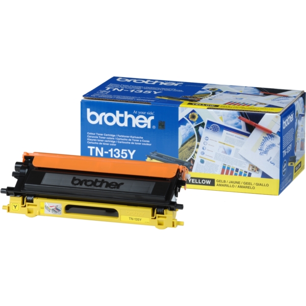 Brother Toner TN-135 | TN135 | TN-135Y | TN135Y yellow