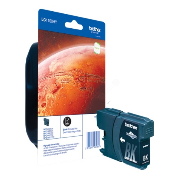 Brother Tinte LC-1100 | LC1100 | LC-1100HYBK | LC1100HYBK schwarz