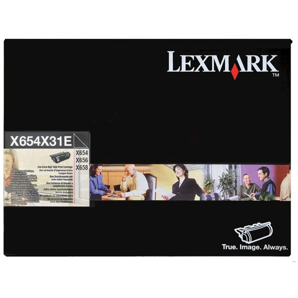 Lexmark Toner X654X31E schwarz