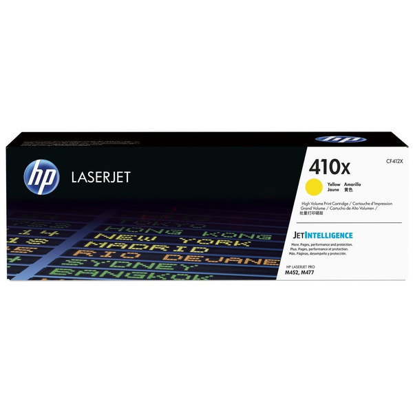 HP Toner CF412X | 410X | 410XYELLOW yellow