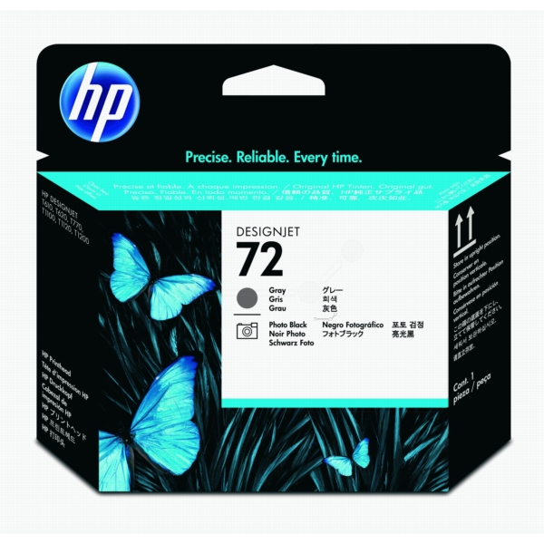 HP Tinte C9380A | 72 schwarz