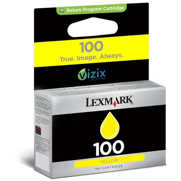 Lexmark Tinte 14N0902B | 100 yellow