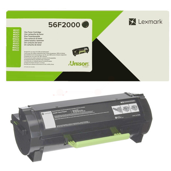 Lexmark Toner 56F2000 schwarz