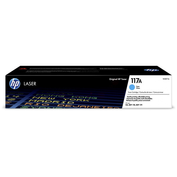 HP Toner W2071A | 117A | 117ACYAN cyan