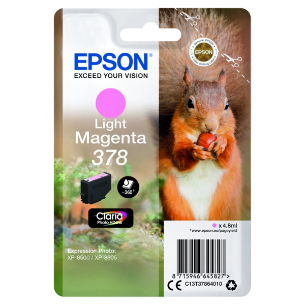 Epson Tinte C13T37864010 | T37864010 | T3786 | 378 magenta