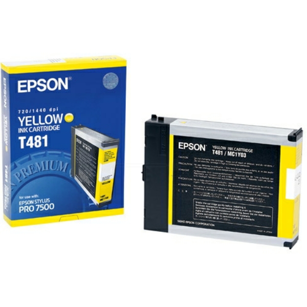 Epson Tinte C13T481011 | T481 | T4810 | T481011 yellow
