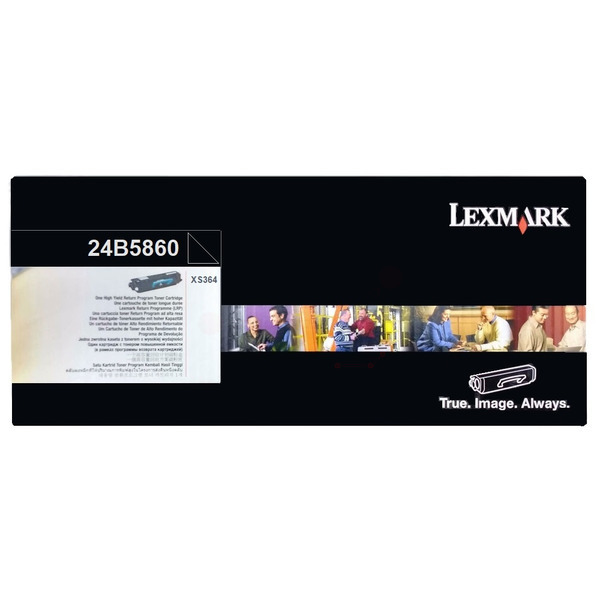 Lexmark Toner 24B5860 schwarz
