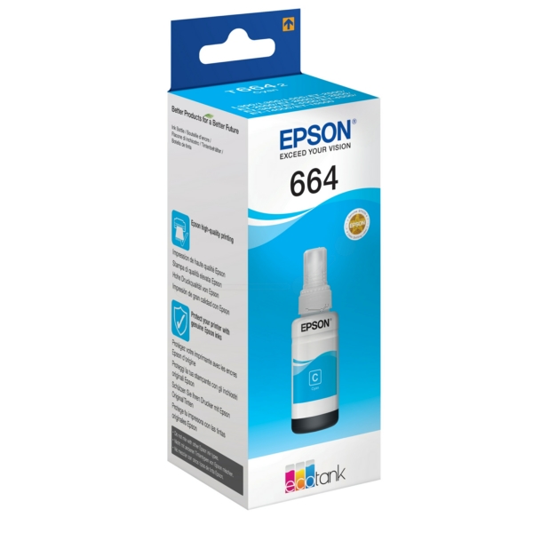 Epson Tinte C13T664240 | T6642 | T664240 | 664 cyan