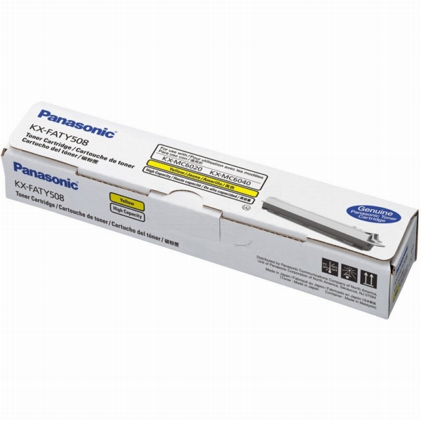 Panasonic Toner KX-FATY508X | KXFATY508X yellow