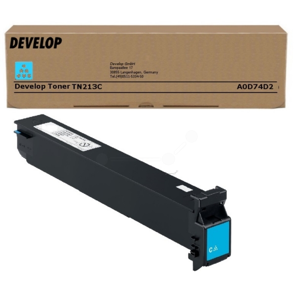 Develop Toner TN-213 | TN213 | A0D74D2 cyan